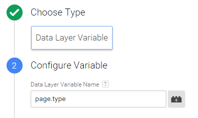 GTM data layer variable exmaple